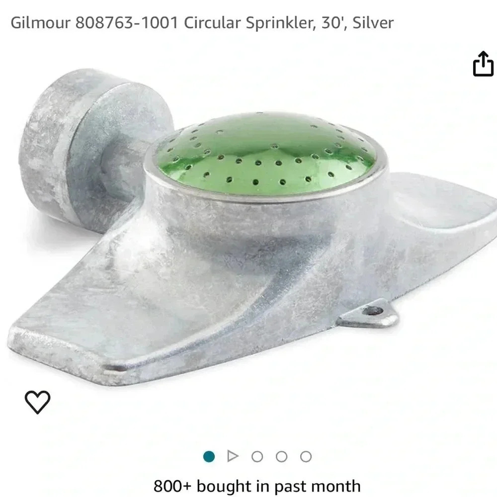 Gilmour Circle Pattern Spot Sprinkler BRAND NEW IN ORIGINAL PACKAGE​​​
